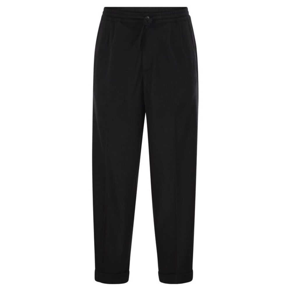 Fedeli Men Harvard - Soft Cashmere Flannel Trousers